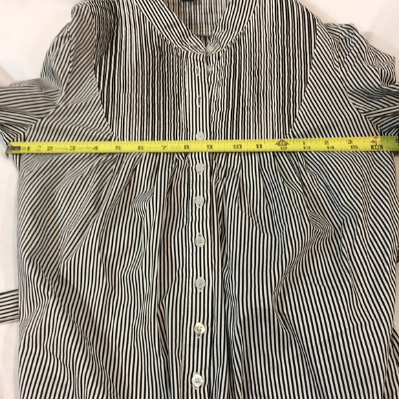 Bebe Striped Tunic Blouse - Picture 2 of 3